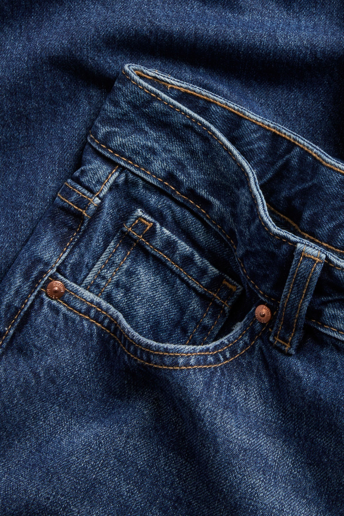 Dark denim