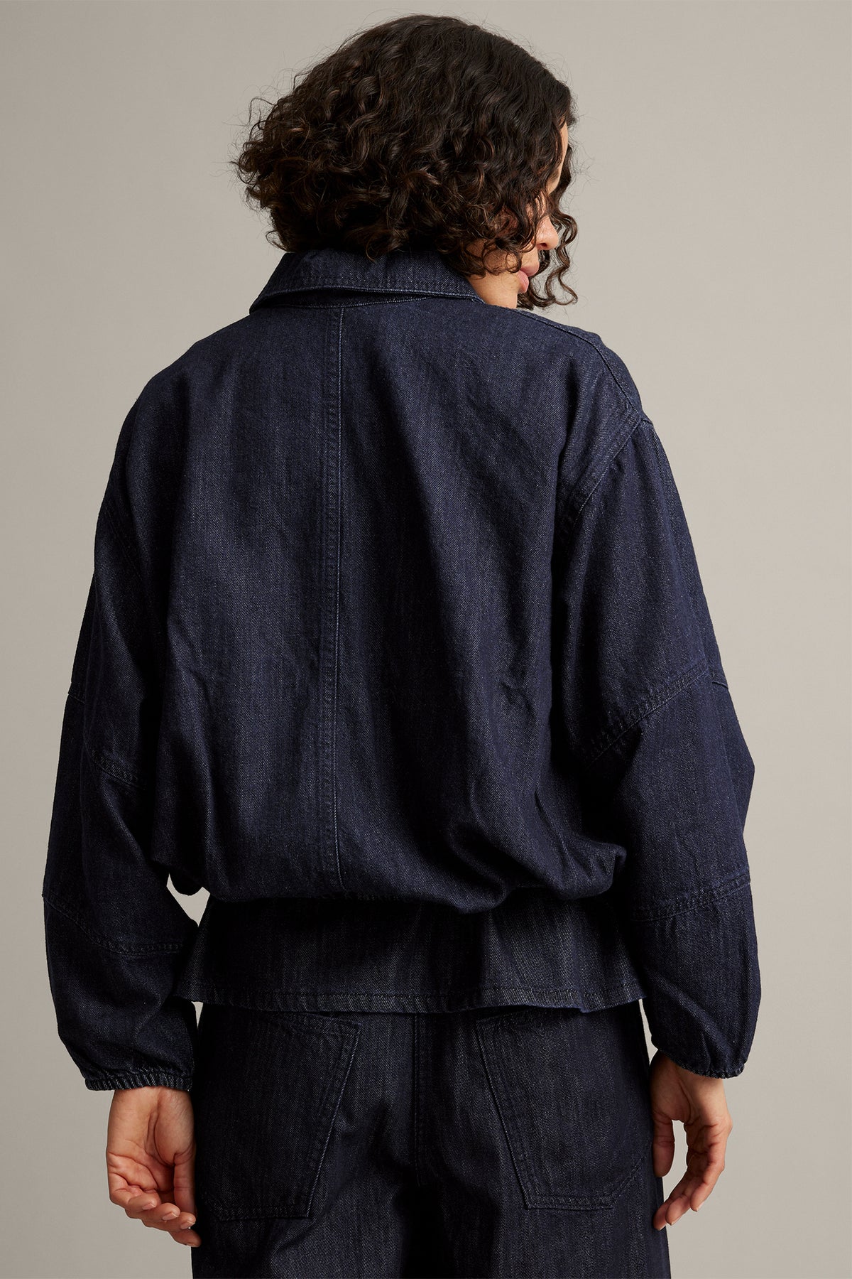 Dark denim