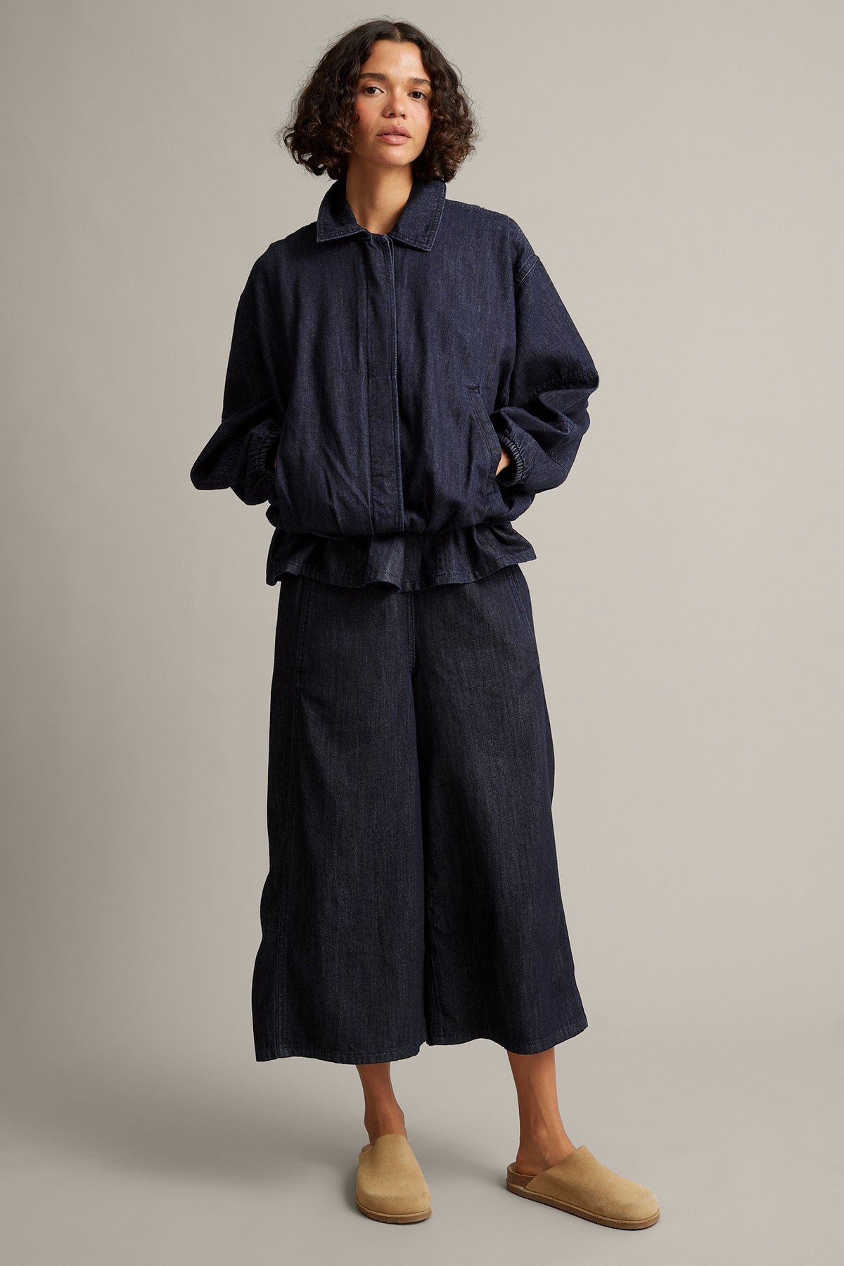 Dark denim