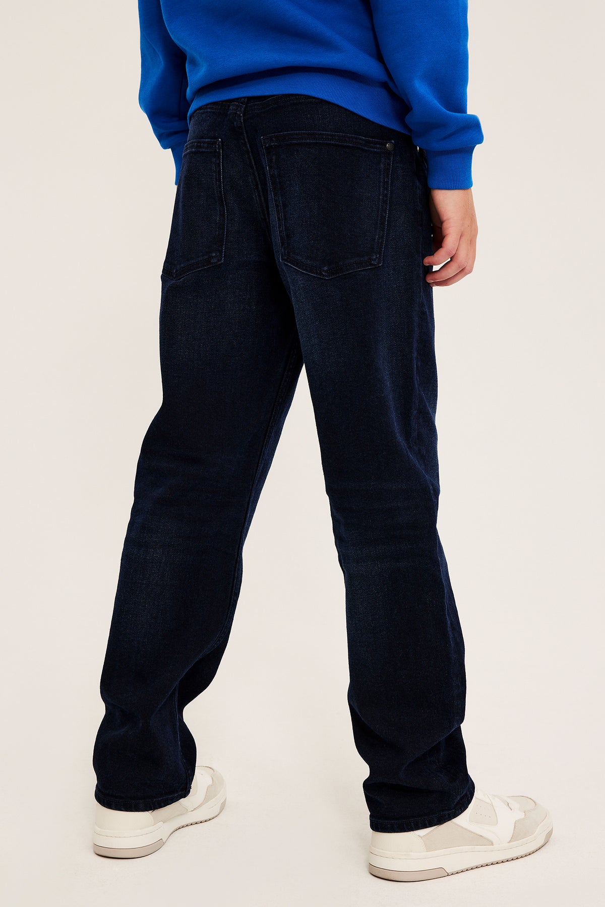 Blue-black denim