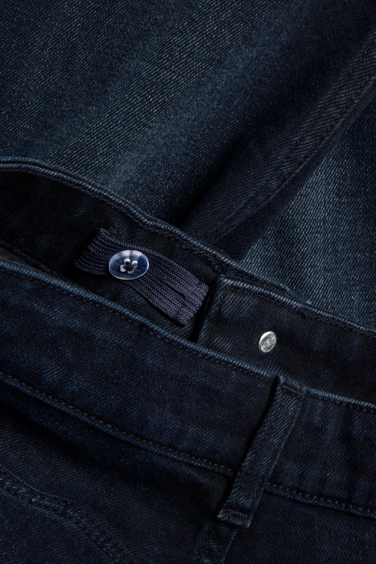 Blue-black denim