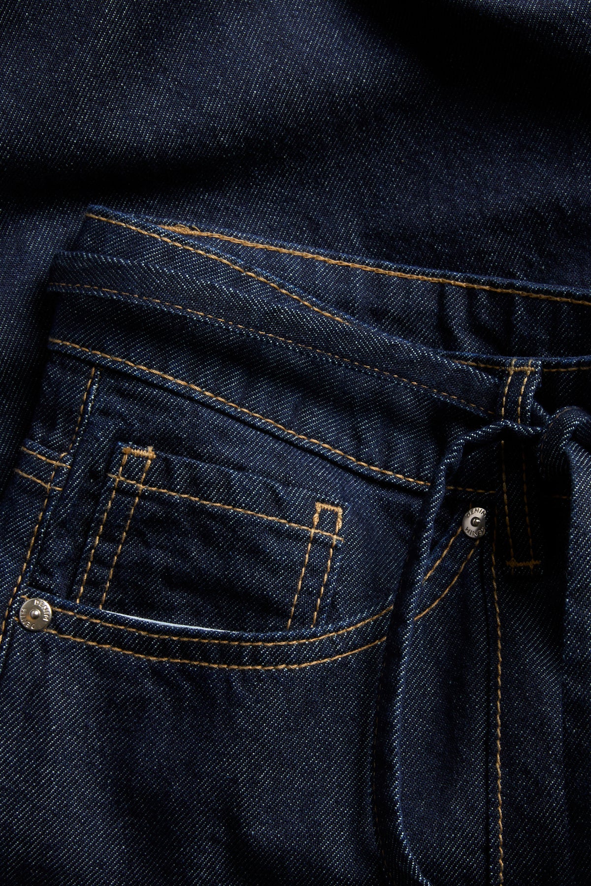 Dark denim