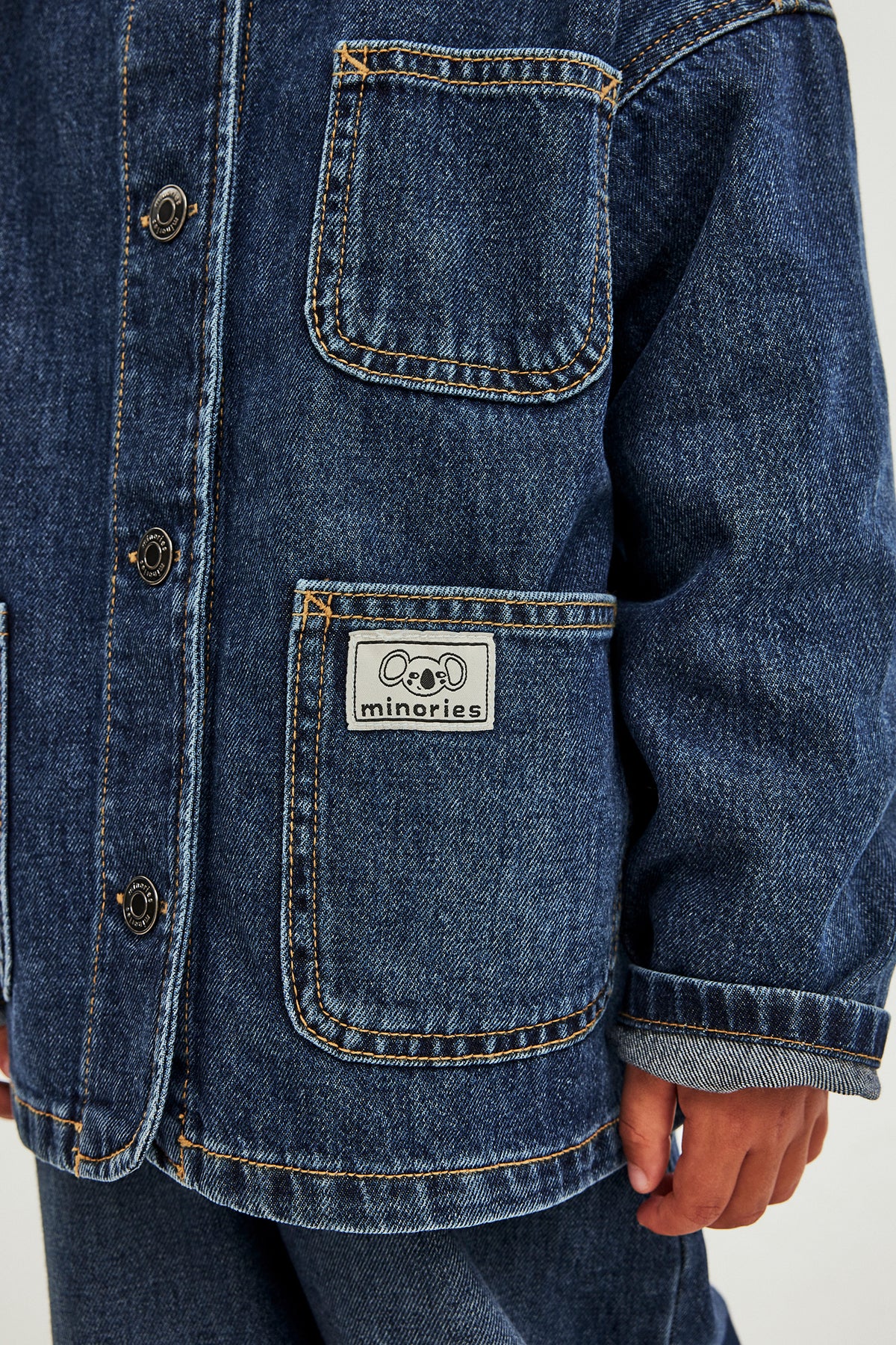 Dark denim