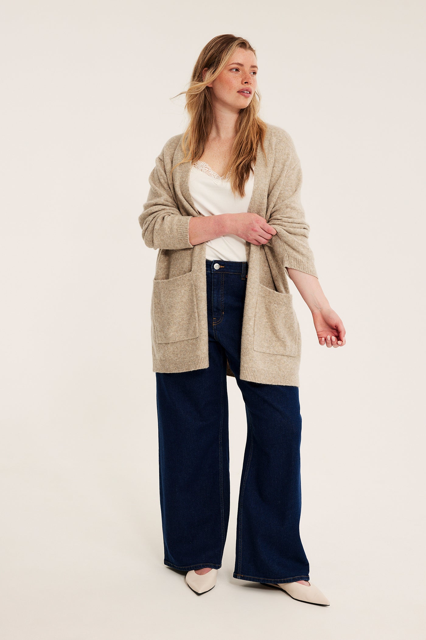 Beige mélange