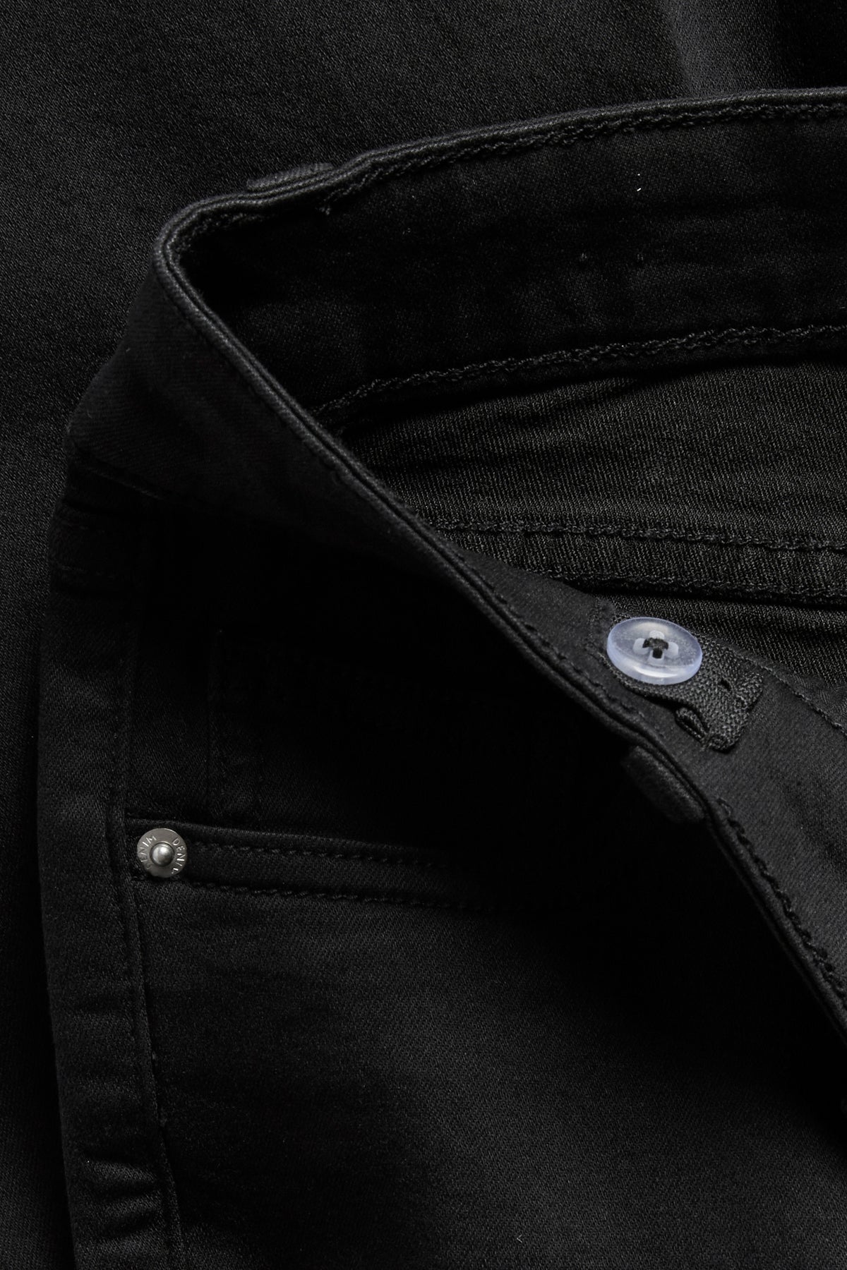 Black denim