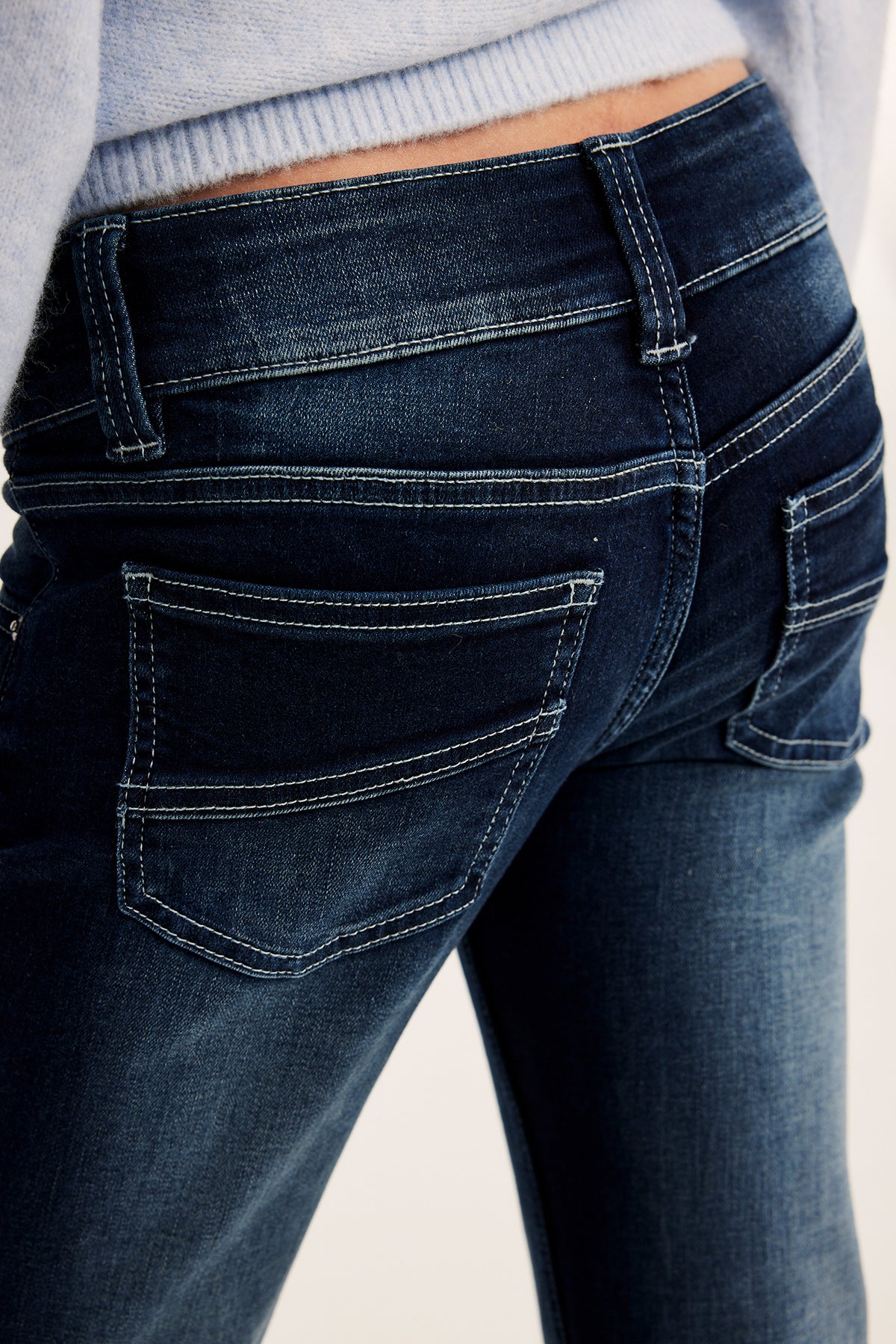 Dark denim