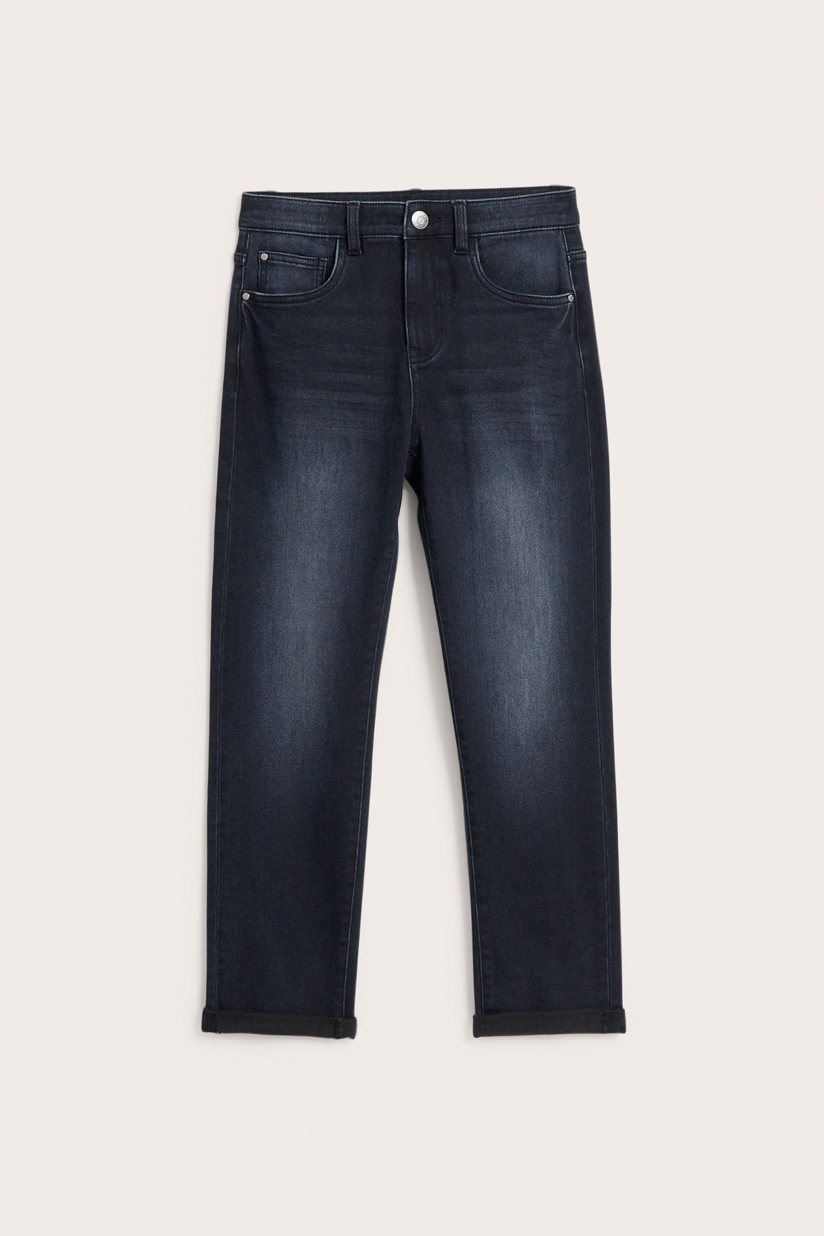 Blue-black denim
