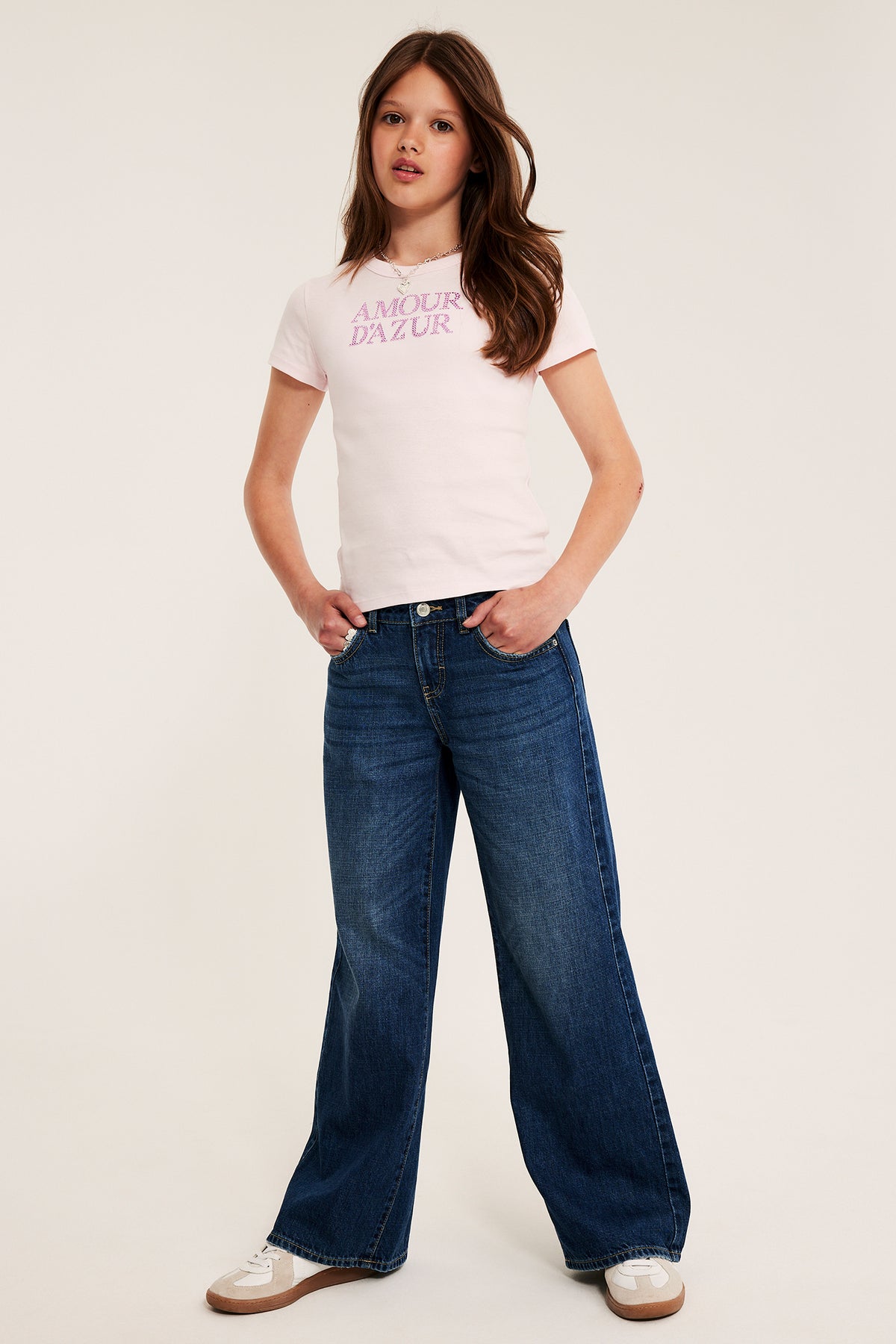 Dark denim